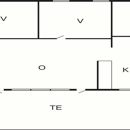 بيت للعطل 5 Person In Vaeggerlose Bøtø By